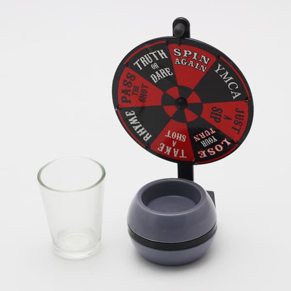 Shotglas Drikke Roulette Spillehjul til Barfest Underholdning
