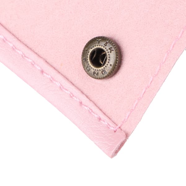 PU Lær Original Tissueboks Skrivebord Tissue Organizer for Soverom Stue Rosa