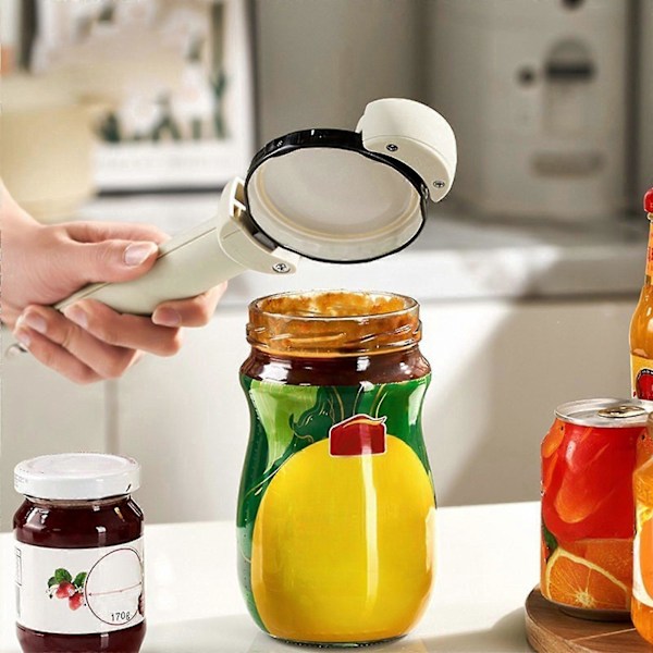 3-i-1 Multifunktionell Utdragbar Burkflasköppnare Pop Tab Öppnare Extra Flaskkapsylöppnare Red