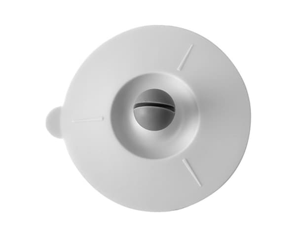 4st Antidust Silikonkopp Lock Mugg Cup Cover med skedhållare