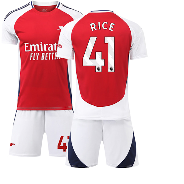 2425 Arsenal Hemmafotbollströja Rice Tröja 20(110-120cm)