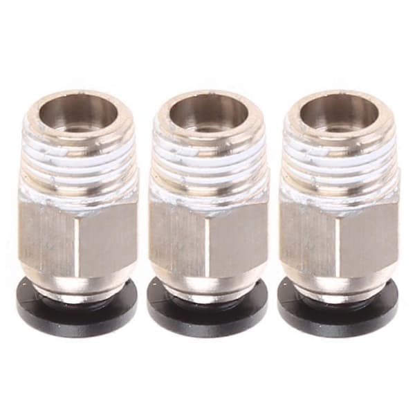 9,7 mm gevind V6 pneumatiske lynkoblinger 3D-printerrør reparationsdele