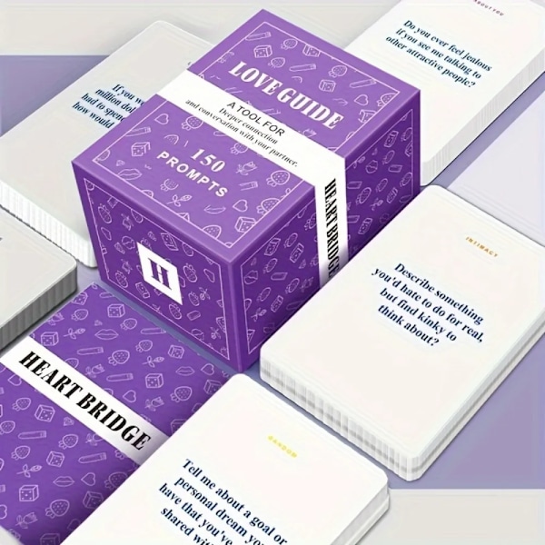 1 st Kraftfullt Interaktionsverktyg för Par - Intim Sanning eller Konsekvens Kärleksfull Dialog för en Djupare Relation - Kärleksguide Love Guide
