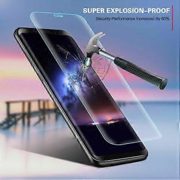 2x Aito kokonäytön suojalasi Samsung Galaxy Note 9 puhelimelle, karkaistu lasi
