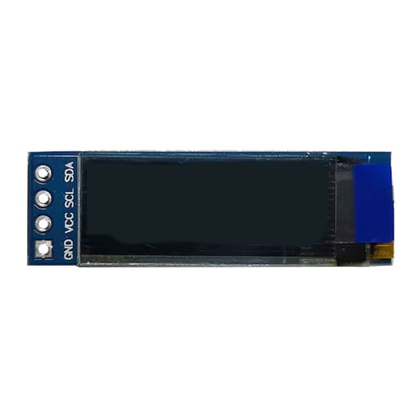 0,91 tommer Organisk LED Display Modul 12C IIC Interface Blå Organisk Lysdiode Modul til DIY Elektroniske Enheder