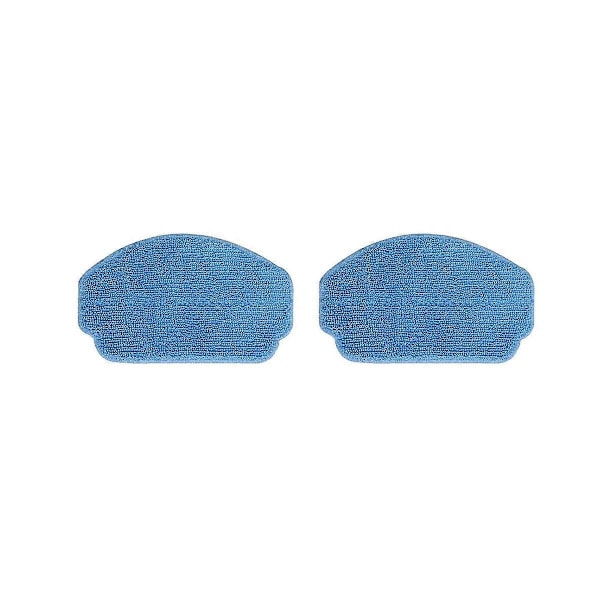 4 stk. M0P Pads Udskiftningsmoppe til BR150 BR151 Robotstøvsuger Blue