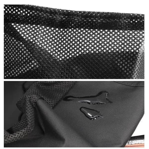 Husbilsslangförvaringsväskor, 3-delat vattenavvisande set med dragsko Black 40x31cm