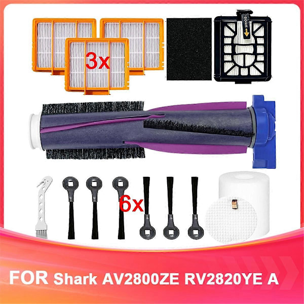 for Shark AV2800ZE RV2820YE AV2810YS RV2820ZE Børste Filtre As Shown
