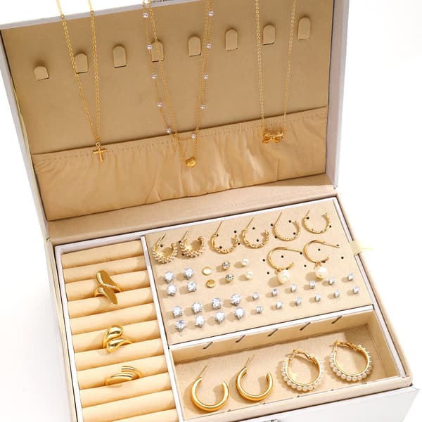 Länsimainen tekohelmiseoskorusetti Set