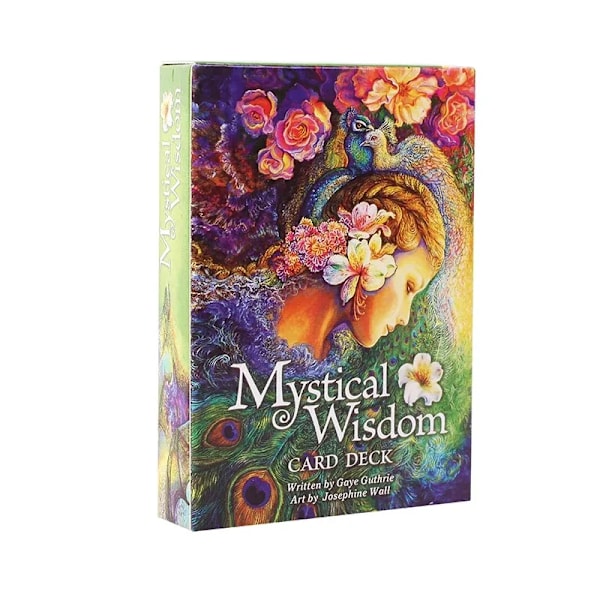 Mystiska Visdom Orakelkort Engelsk Visions Divination Edition Kortlek Brädspel PDF-guidebok