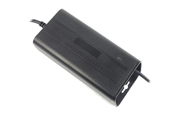 Bil Motorcykel Smart Blysyre Batterioplader Black EU Plug