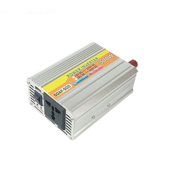 500W Bilstrømomformer, 12V/24V til 220V Strømkonverter 12V to 220V