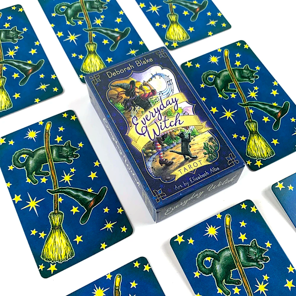 Everyday Witch Tarotkort Engelsk Visions Divination Udgave Brætspil Til Fester Og Feriegaver