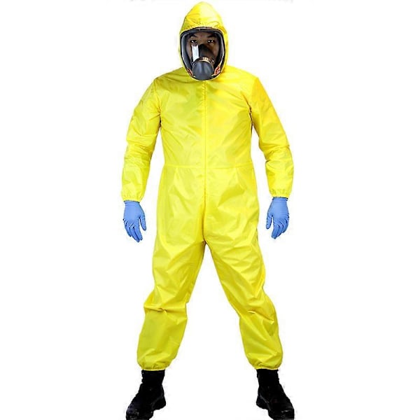 Breaking Bad DIY Walter White Myrkkypuku Aikuisten cosplay Halloween Haalari vaatteet TV-puku Gas mask 190