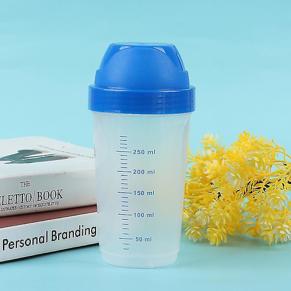 300ml Shaker Flaske Kreativ Milkshake Protein Pulver Blandeflaske Shake Kopp One Size