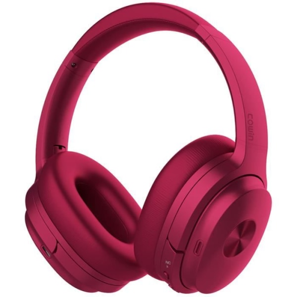 Cowin SE7 Purple Active Noise Cancelling Earphone Bluetooth -hörlurar med ANC trådlös hörlur 30 timmar