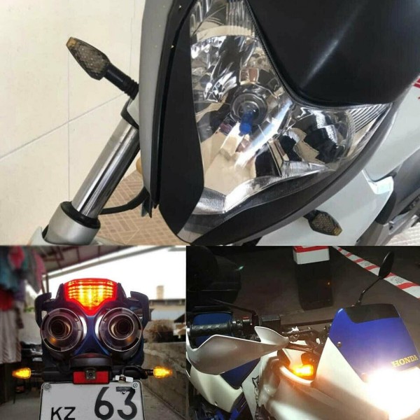 4st Motorcykel Motorcykel Universal Blinkers Blinkers Light