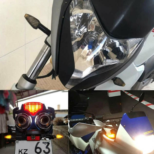 4st Motorcykel Motorcykel Universal Blinkers Blinkers Light