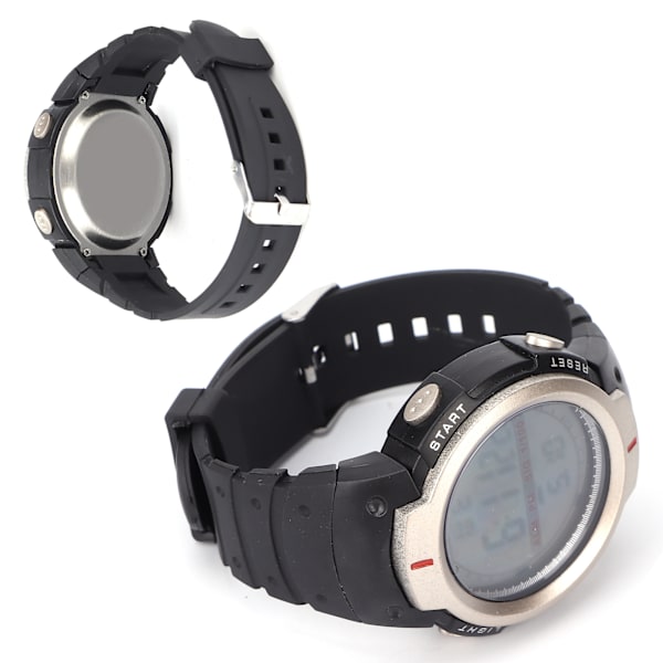 Digital watch Multifunktionell vattentät utomhussport elektroniska klockor för män, grå