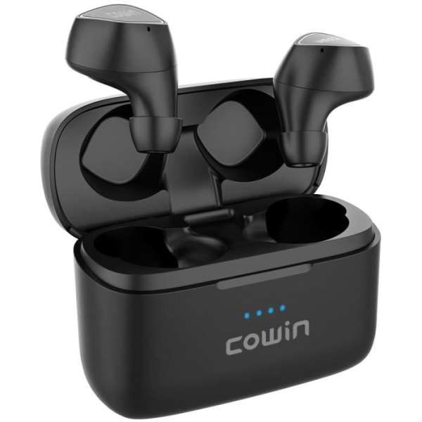 COWIN KY02 trådlösa hörlurar True Wireless Earbuds Bluetooth -headset med mikrofon Extra bas 36H för träning
