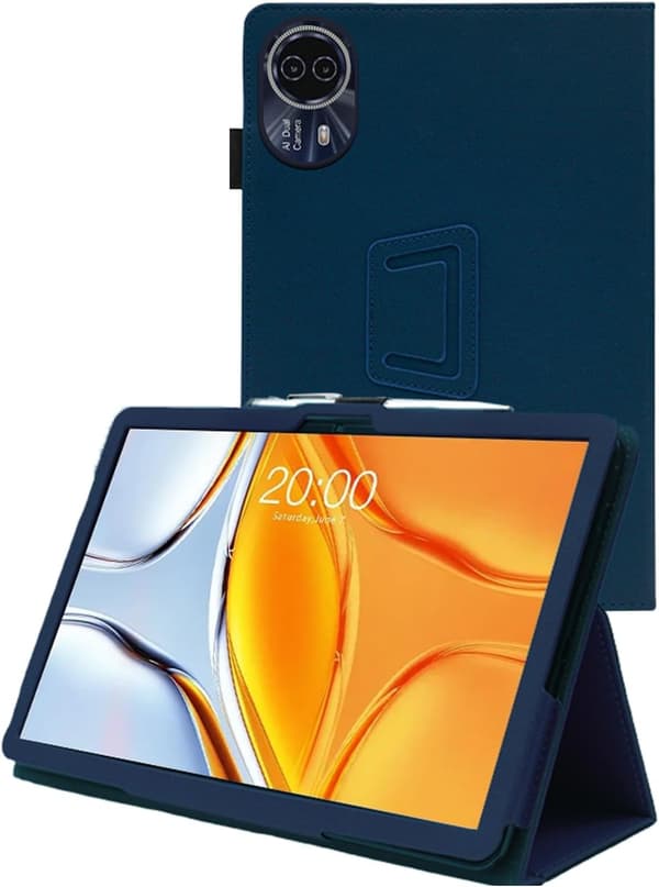 Tabletcover til Teclast T70/Callsky-Tab Ctab 14 14\", PU-læder, foldbart stativ, blyantholder
