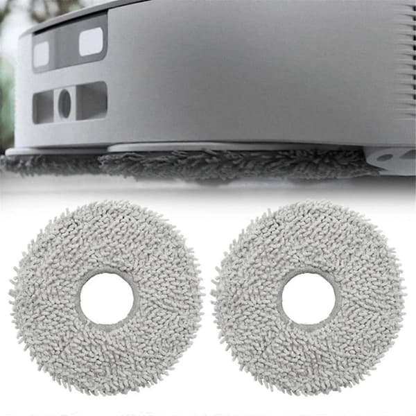 6 st Moppdukar för DEEBOT X2 PRO Dammsugare Robotdammsugare Tillbehör grey