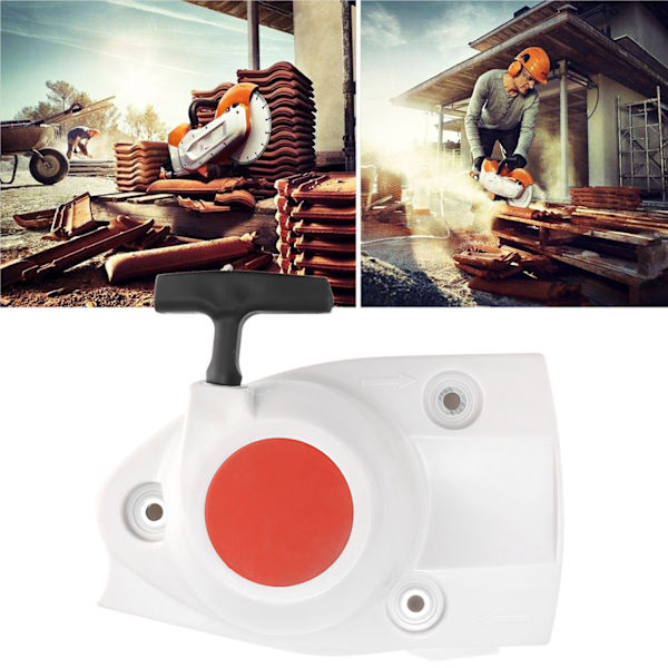 Rekylstarter med ekstra træksnor til Stihl Ts410 Ts410Z Ts420 Ts420Z betonskærer