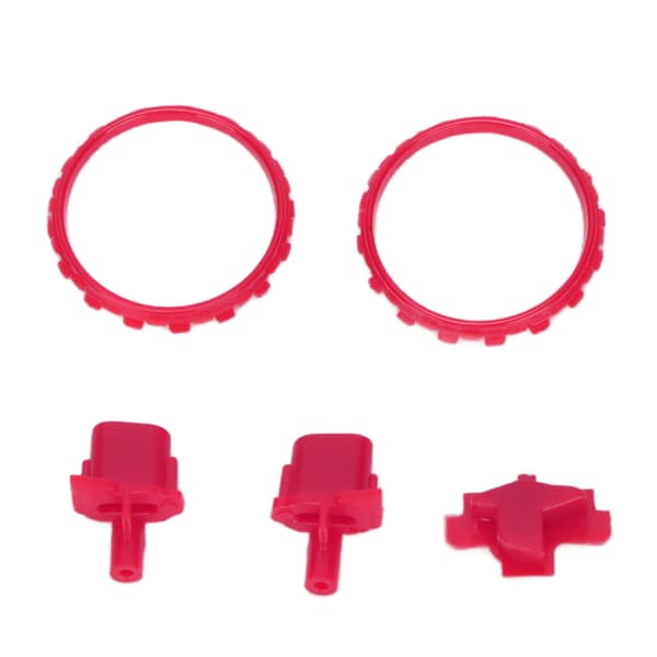 Udskiftningsknapper L2 R2 Fuld Knapsæt Udskiftningsknap Reparationssæt til PS5 Controller Pink