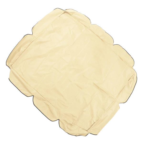 Keinun kato 210D hopeapinnoitettu Oxford vedenpitävä UV-suojattu ulkokäyttöön patiopihalle tuolille 142x120x18cm Beige