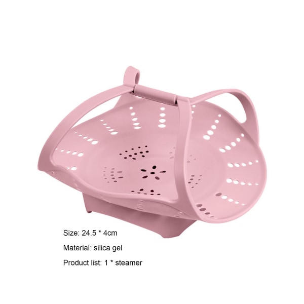 Praktisk grönsaksångare Nordic Style Lätt att bära - Rosa