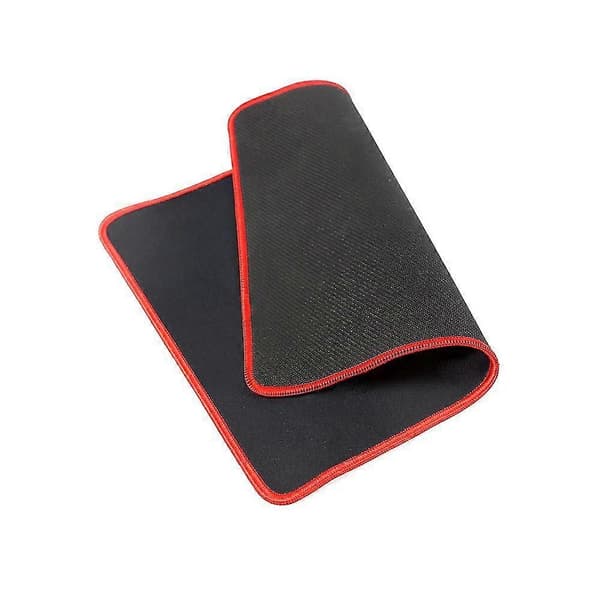 Musematte med låsekant, gamingmusematte, sklisikker gummimusematte