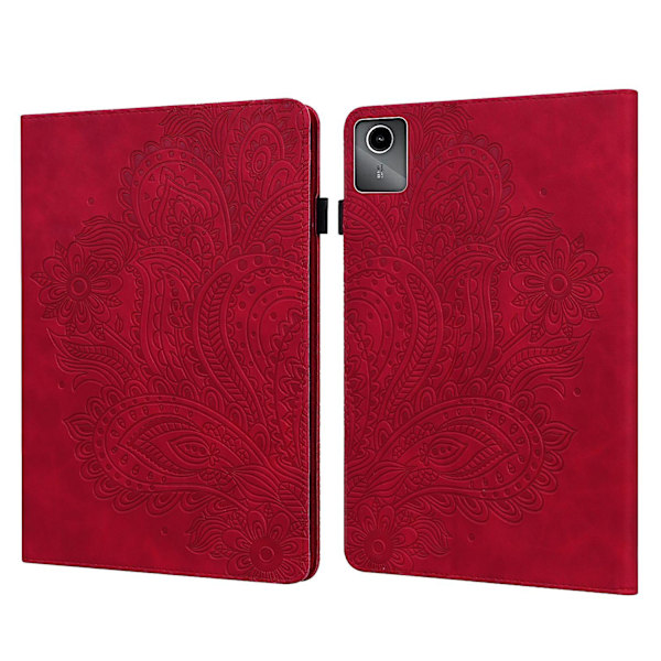Läderfodral för Lenovo Tab M11 / Xiaoxin Pad 11 2024 Red