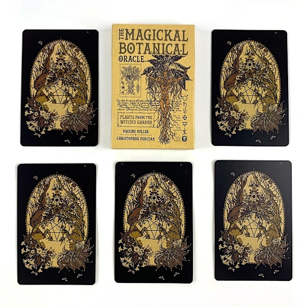 The Magickal Botanical Oracle Cards : Växter från Häxans Trädgård Använder Den Djupa Visdomen Från Naturvärlden