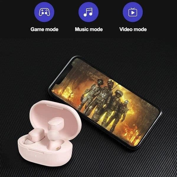 XIAOMI Redmi AirDots 3 Wireless Bluetooth 5.2 hörlurar - Rosa