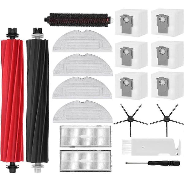 Tilbehør for S8 Pro Ultra Hovedbørste Sidebørster Filter Moppekluter, Støvsugerrobot Reservedeler As Shown