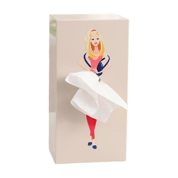 Kjole Kleenexboks, Kjole Kleenexboks Cover, Flyvende Skørt Kleenexboks E