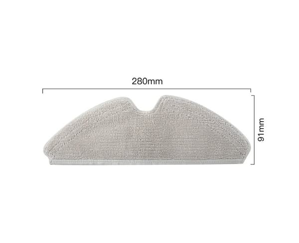 Mikrofiber moppeputer for Uoni V980Plus støvsuger, vaskbare moppekluter, mopperfiller, reservedeler