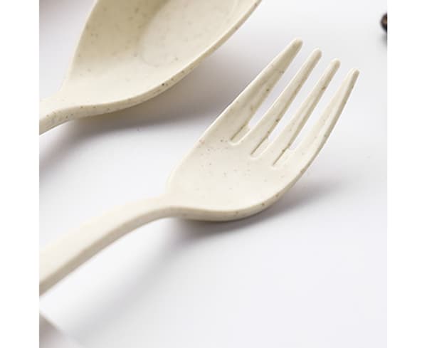3st/ Set Delicate Portable Bestick Portable - Beige
