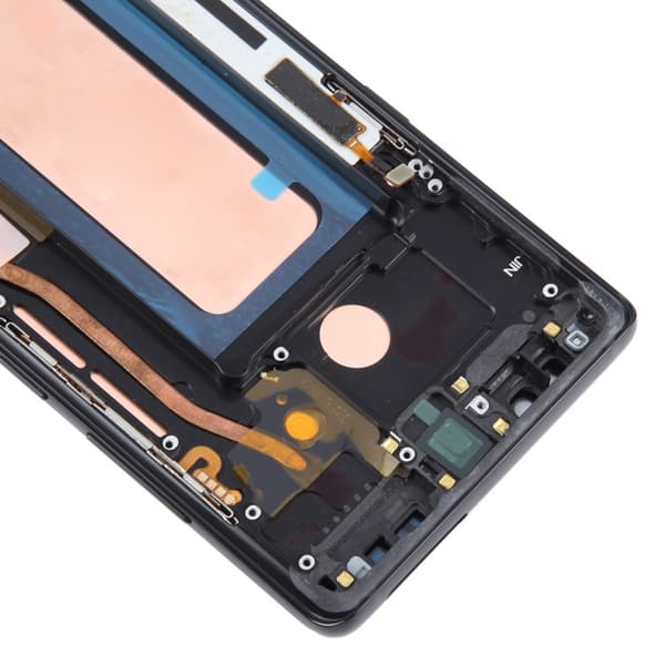 TFT LCD Touch Screen Assembly med ramme kompatibel med Samsung Galaxy Note 8 SM-N950-Dugt Black
