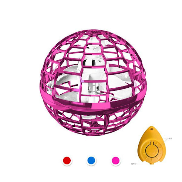 Flying Orb Ball, 2023 uppgraderad Flying Ball-leksak, Handkontrollerad Boomerang Hover Ball, Flying Spinner med oändliga tricks, Coola leksakspresenter PINK