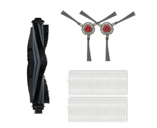 1*Rullebørste+2*Filtre+2*Sidebørster Til Ecovacs Deebot N9 N9+ Robotstøvsuger Sidebørste Til Hjemmerengøring