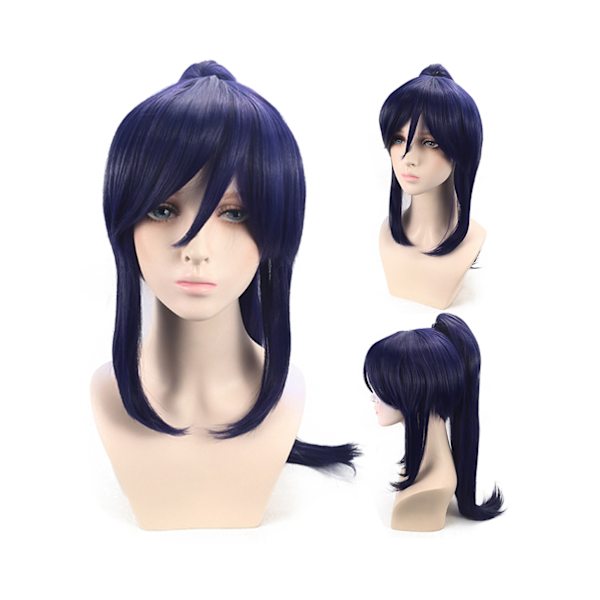 Sarjakuva Anime Pitkä Peruukki Tekotukka Cosplay Juhlatarvikkeet Viehättävä Hiustyyli Lahjat - Violetti