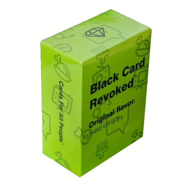 Black Card Revoked Original Flavor Third Edition - Korttipeli 14-vuotiaille ja vanhemmille