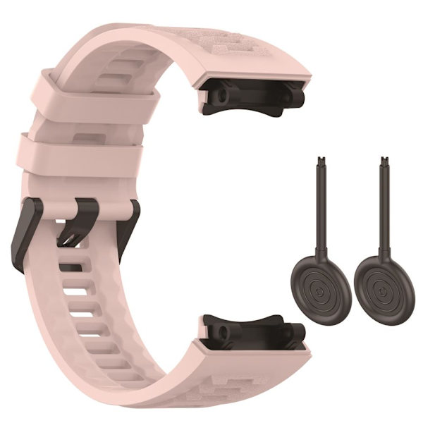 Erstatningsremmer Kompatible for Amazfit T Rex2 Smartklokke Myke Silikonarmbånd Justerbar Armrem med Verktøy
