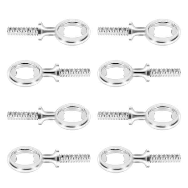 8-delars flasköppnare kit, metallflasköppnare, DIY hantverksölflasköppnare, rostfritt stål, tom flasköppnare Silver