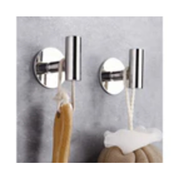Självhäftande handdukskrokar Väggkrokar Duschhanddukskrokar, klädkrokar för att hänga kläder, dörrkrokar självhäftande krokar för badrum- 2 Pack-Style 3