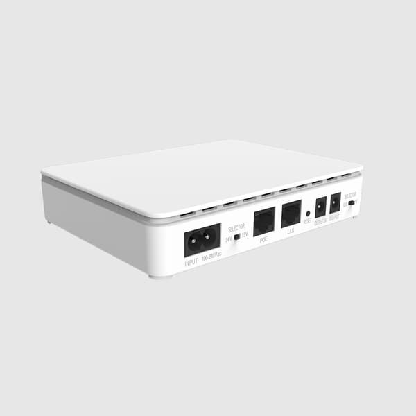 Mini DC UPS reservestrømforsyning 10400mAh for ruter, sikkerhetskamera 5 10400mAh