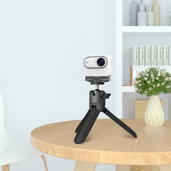 Magnetfäste för Insta360 GO 3, snabbkoppling, 1/4\" skruv, svart