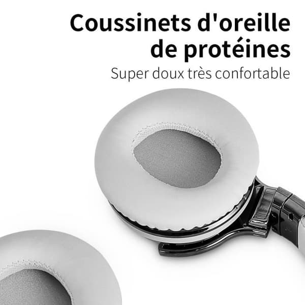 Cowin E7 White Bluetooth hörlurar - Trådlöst pannband - Bra ljudupplevelse