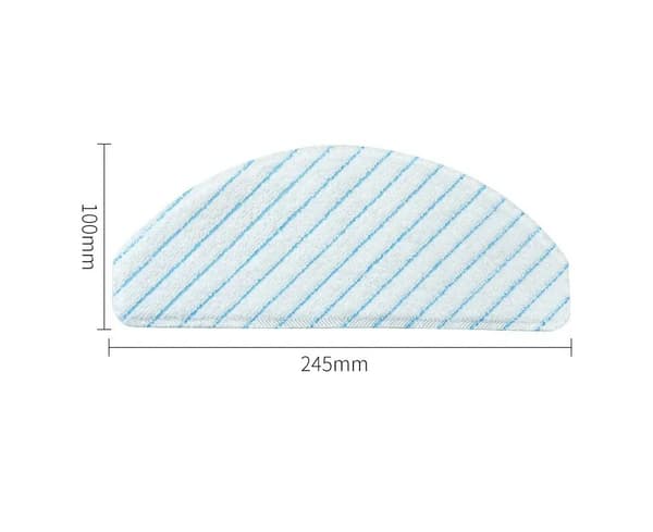Mikrofiber moppepuder til Ecovacs Deebot Ozmo T8 Aivi støvsuger, vaskbare moppeklude